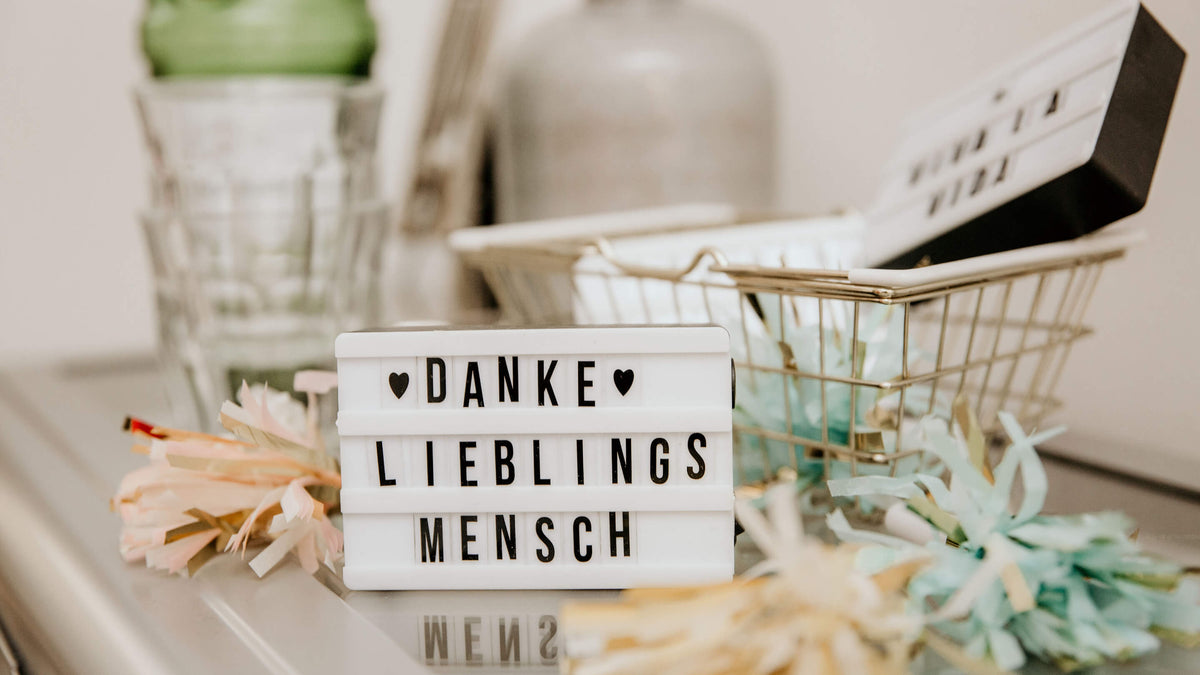 Geschenkideen für Gäste + Gastgeber