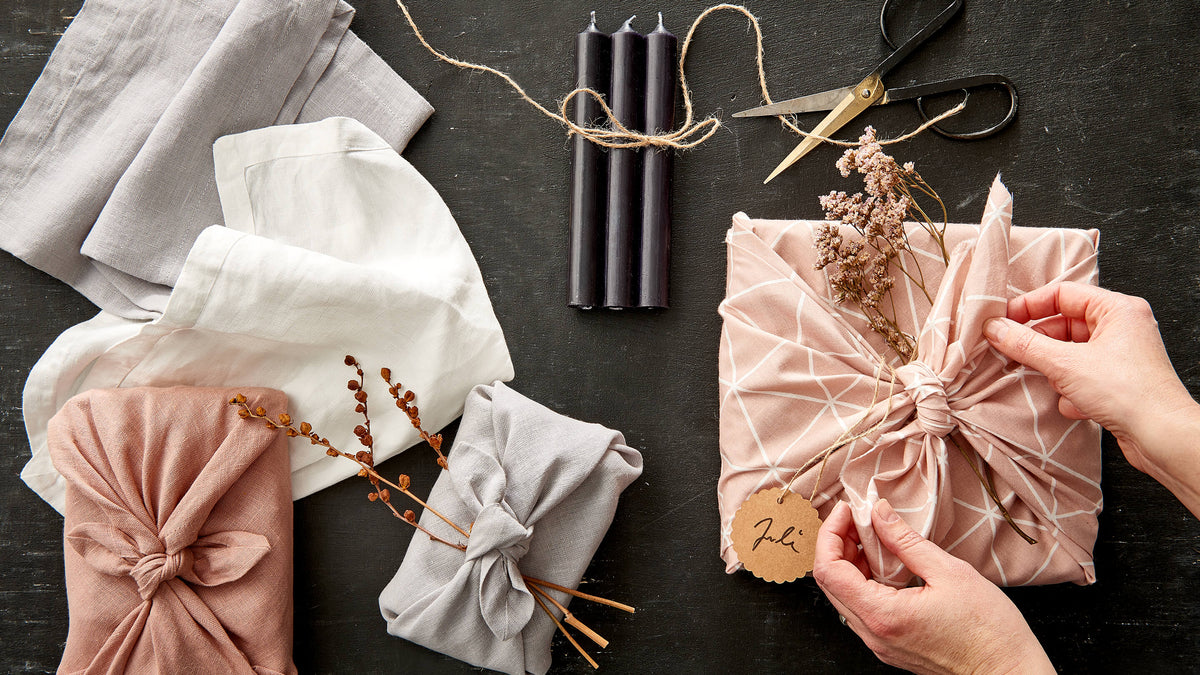 Geschenke müllarm verpacken